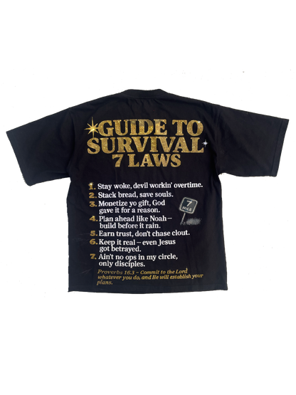 Guide To Survival Black Tee